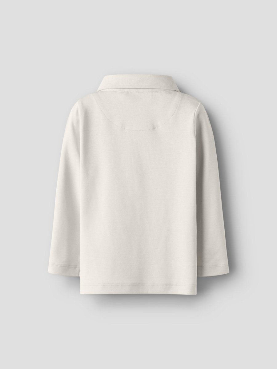 Lil' Atelier Mini FUNDO LUP LS TOP - Turtledove | Torgunns Barneklær AS
