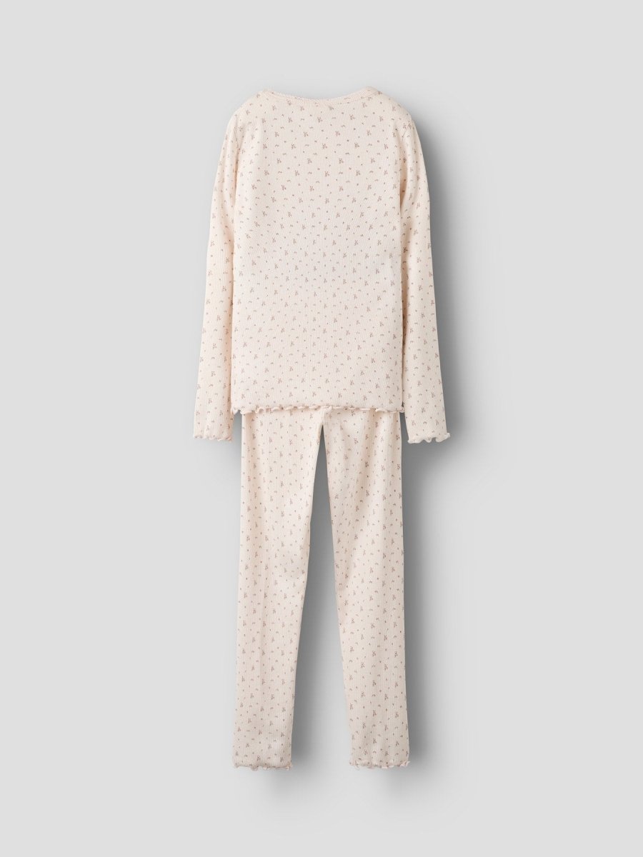 Lil' Atelier Mini GAGO NIGHT SET - Almost Mauve | FLOWERS | Torgunns Barneklær AS