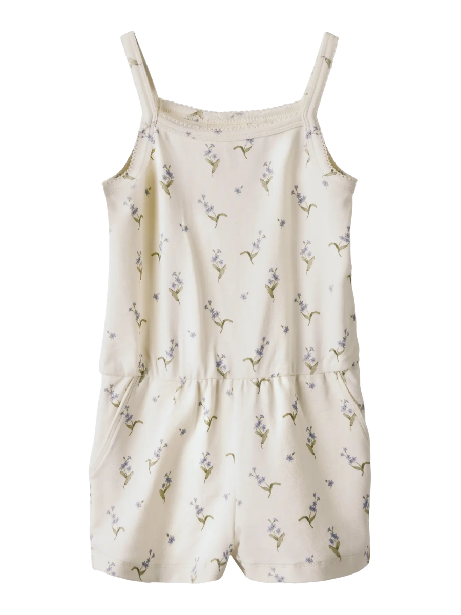 Lil' Atelier Mini GAYO SAK STRAP SUIT - Coconut Milk | FORGET ME NOT | Torgunns Barneklær AS