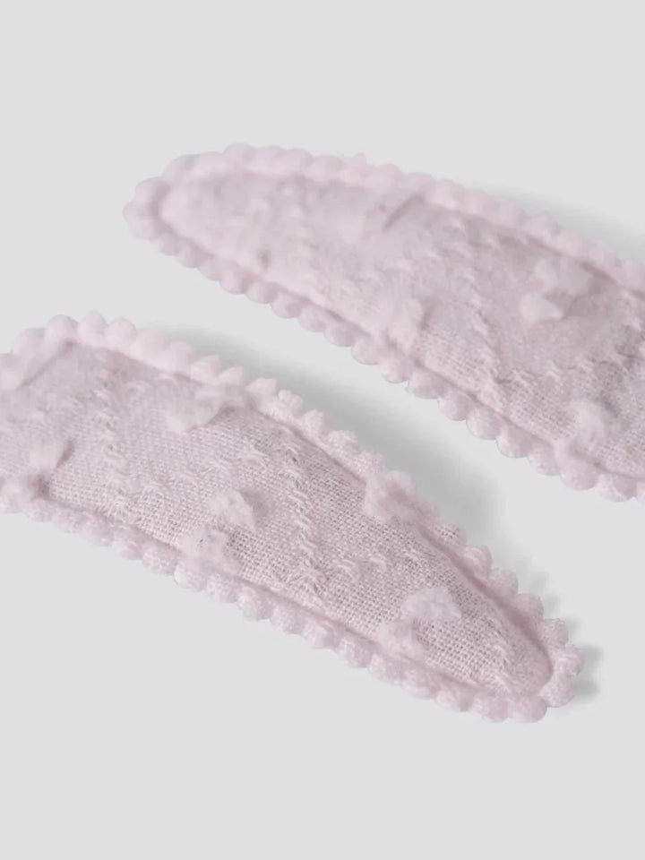 Lil Atelier Mini HACE hårspenner 2 - pk - Morganite | Torgunns Barneklær AS