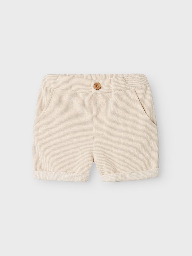 Lil' Atelier Mini HENRIK SHORTS - Irish Cream | Torgunns Barneklær AS
