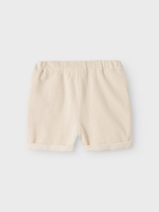 Lil' Atelier Mini HENRIK SHORTS - Irish Cream | Torgunns Barneklær AS