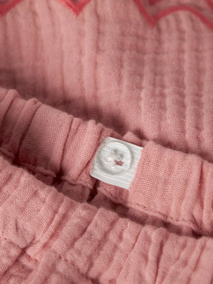 Lil Atelier Mini HIBA shorts - Rose Tan | Torgunns Barneklær AS