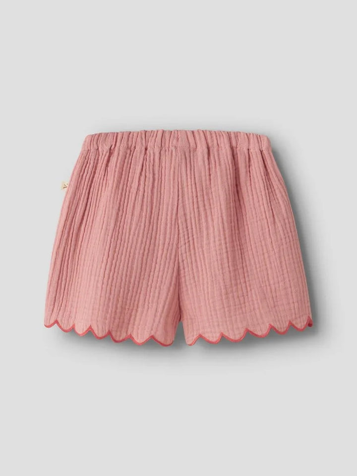 Lil Atelier Mini HIBA shorts - Rose Tan | Torgunns Barneklær AS