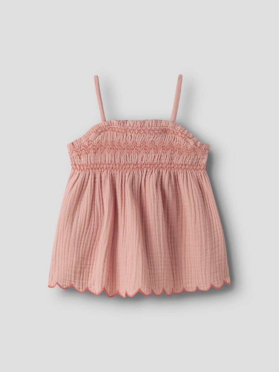 Lil Atelier Mini HIBA STRAP topp - Rose Tan | Torgunns Barneklær AS