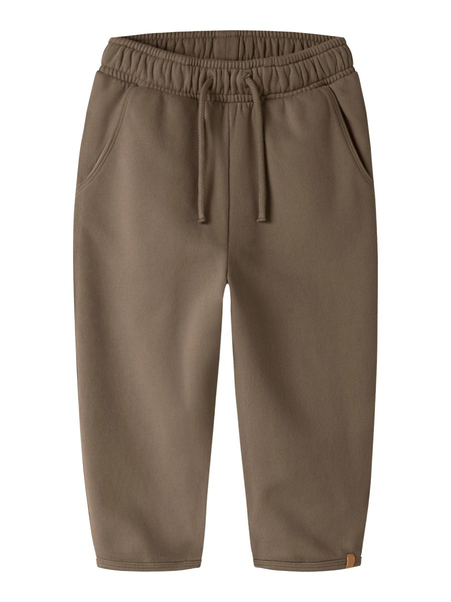 Lil' Atelier Mini ILONDON REM Loose Sweat Pant - Teak | Torgunns Barneklær AS