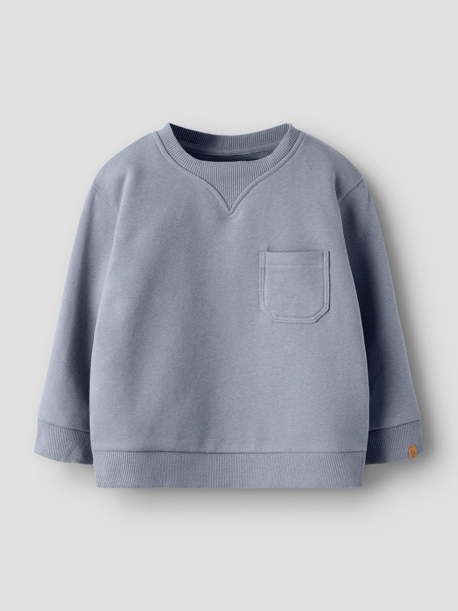 Lil' Atelier Mini ILONDON RIM LS LOOSE SWEAT - Tradewinds | Torgunns Barneklær AS