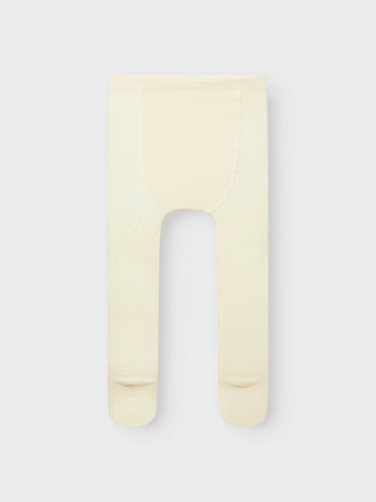 Lil' Atelier MINI ILSO ANA POINTELLE PANTYHOSE - Turtledove | Torgunns Barneklær AS