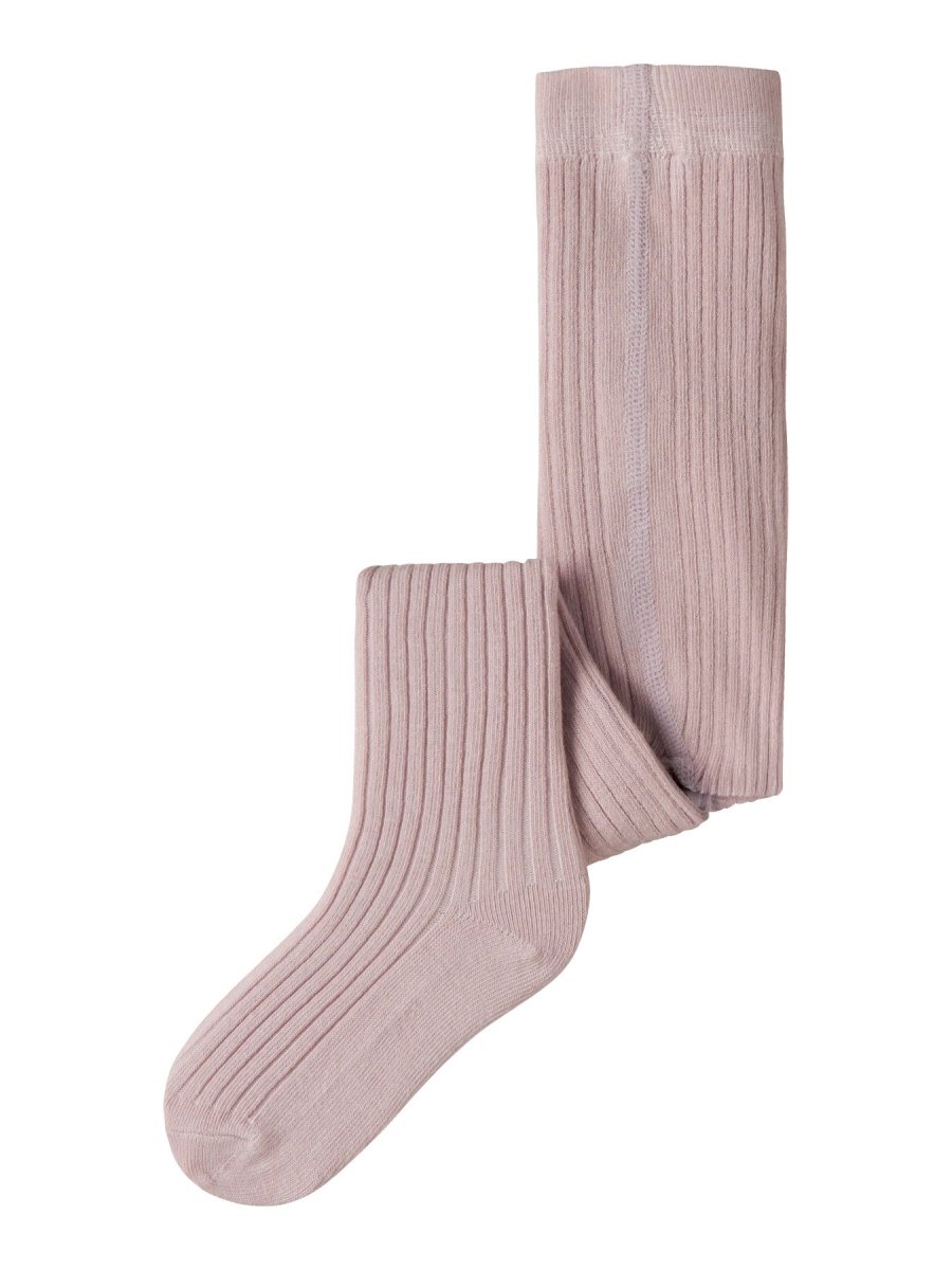 Lil' Atelier Mini ILSO DILO PANTYHOSE - Hushed Violet | Torgunns Barneklær AS