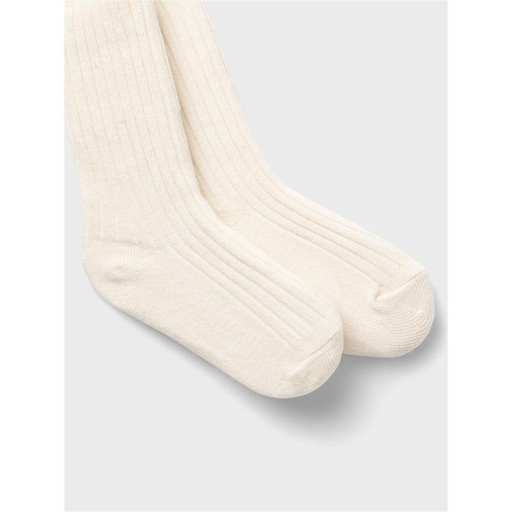 Lil' Atelier Mini ILSO DILO PANTYHOSE - Turtledove | Torgunns Barneklær AS