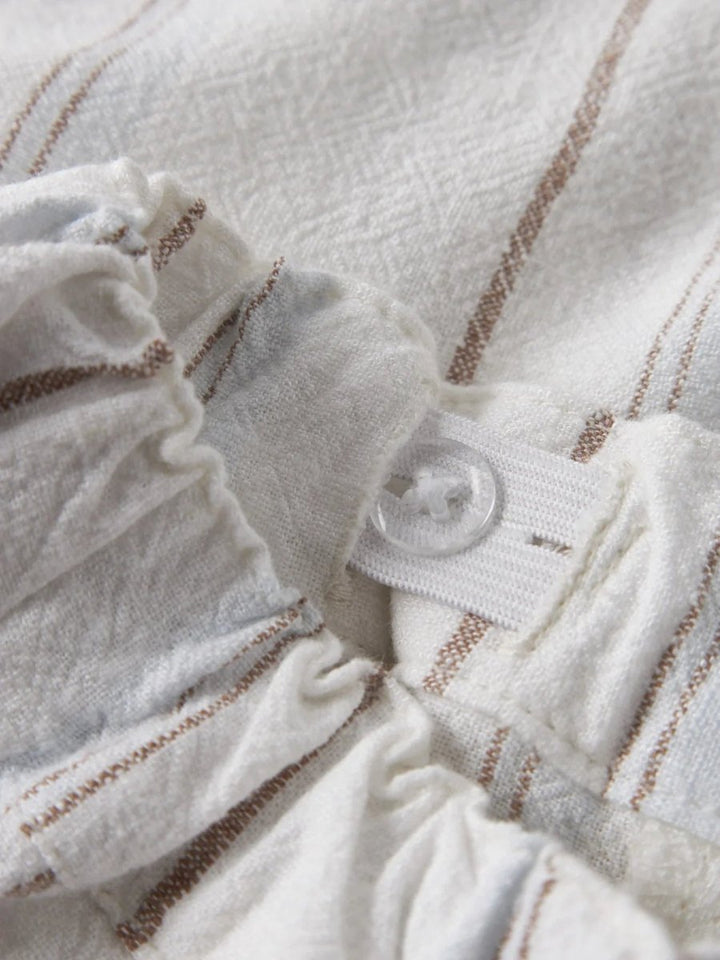 Lil Atelier Mini JERAN LOOSE shorts - Coconut Milk | Torgunns Barneklær AS