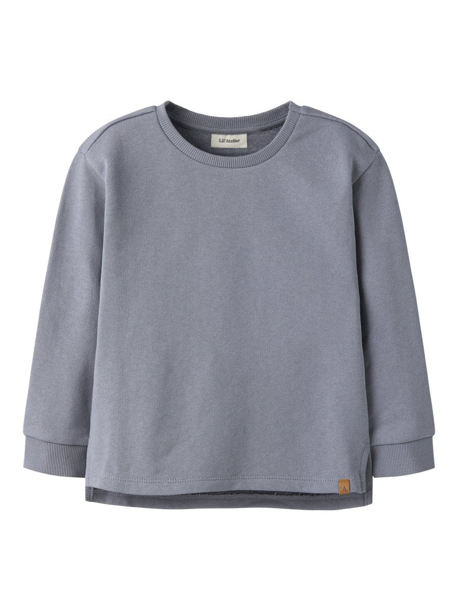 Lil' Atelier Mini JOBO AIO LS Loose Sweat - Tradewinds | Torgunns Barneklær AS