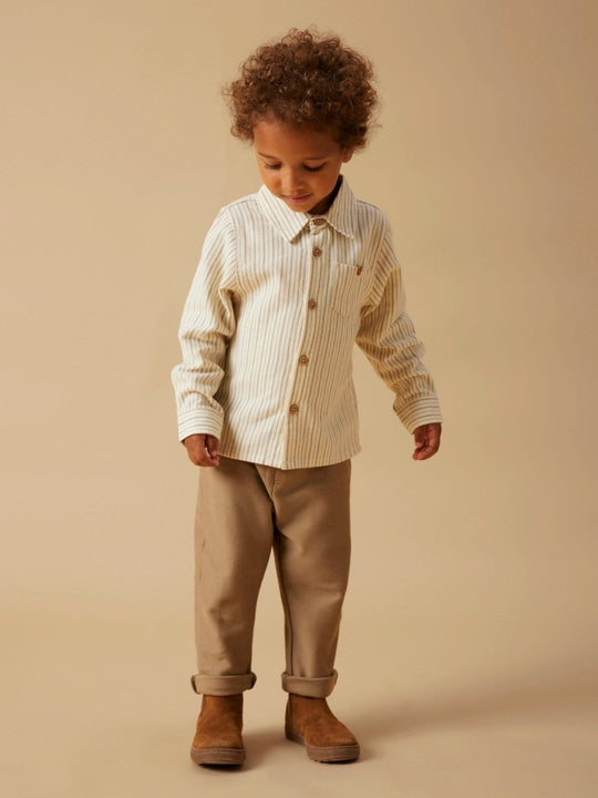 Lil' Atelier Mini KALEO PANT - Sepia Tint | Torgunns Barneklær AS