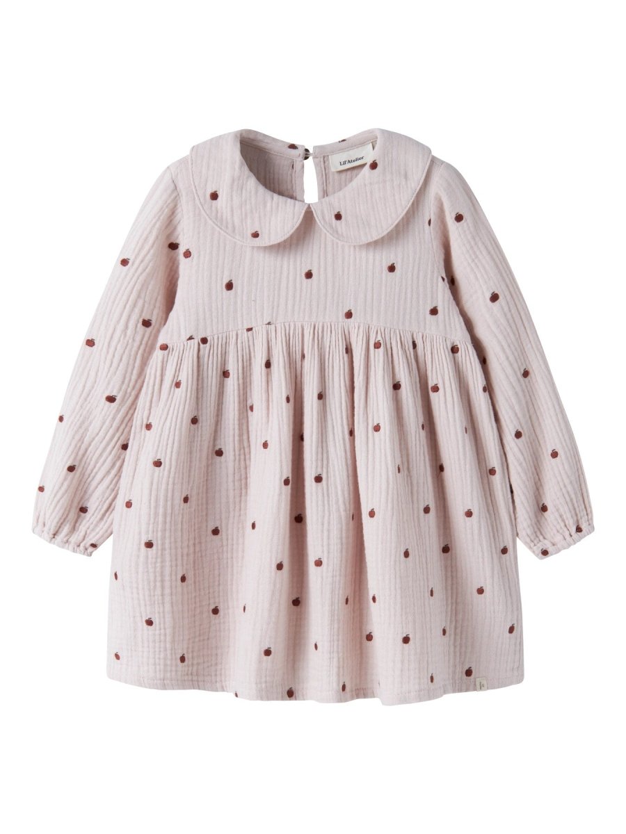 Lil' Atelier Mini KAMMA LS LOOSE DRESS - Hushed Violet | Torgunns Barneklær AS