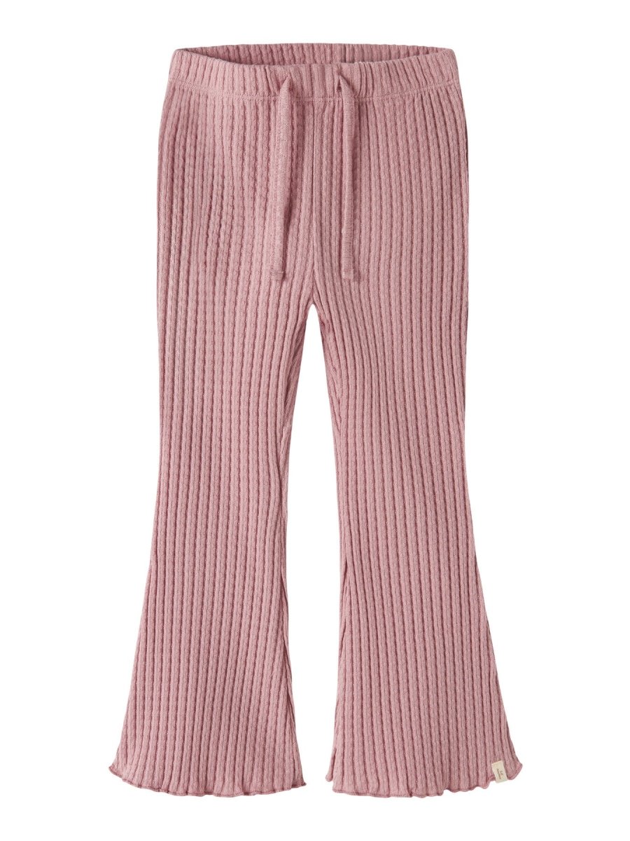 Lil' Atelier Mini KELSA BOOTCUT LEGGINGS - Zephyr | Torgunns Barneklær AS