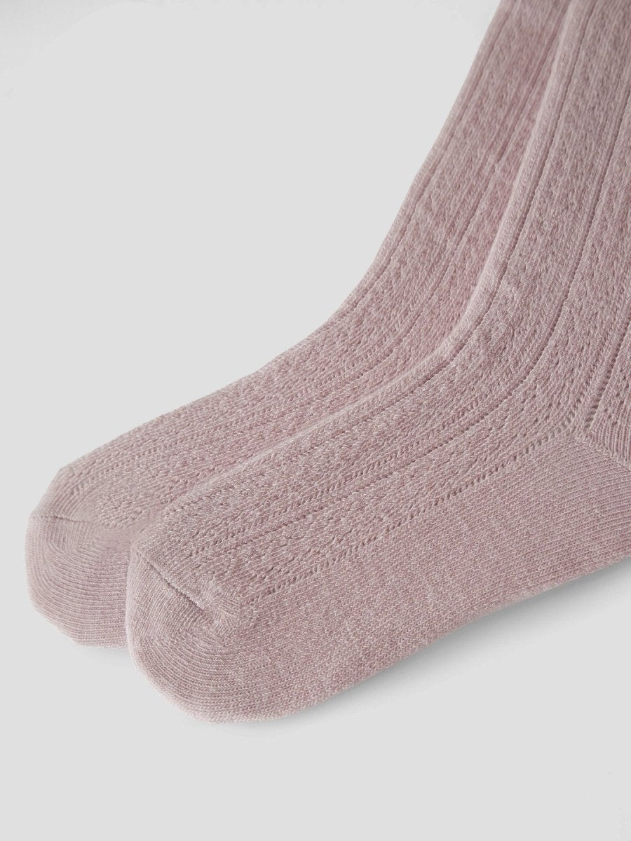 Lil' Atelier Mini KENNA PANTYHOSE - Hushed Violet | Torgunns Barneklær AS