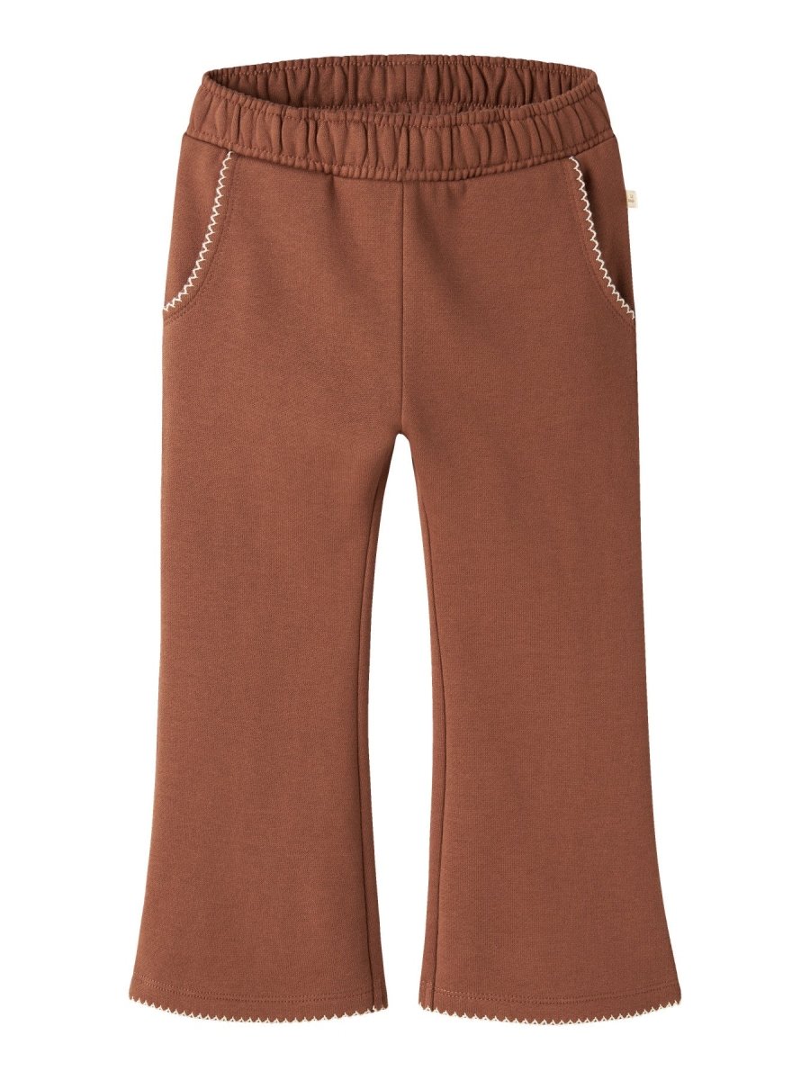 Lil' Atelier Mini KILANO RUB SWEAT BOOTCUT PANT - Maple Syrup | Torgunns Barneklær AS