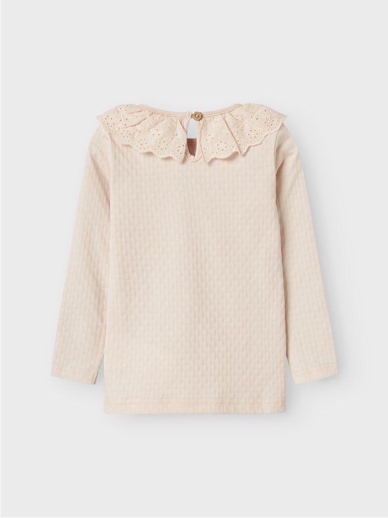 Lil' Atelier Mini KIRA LS SLIM TOP - Silver Peony | Torgunns Barneklær AS