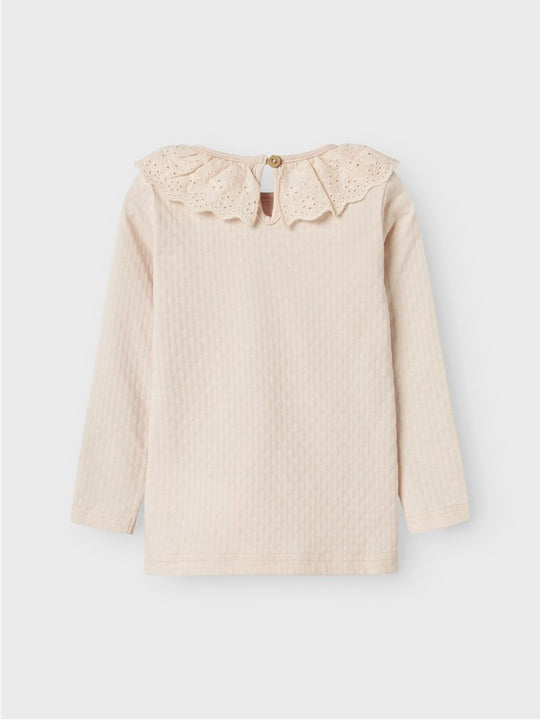 Lil' Atelier Mini KIRA LS SLIM TOP - Silver Peony | Torgunns Barneklær AS