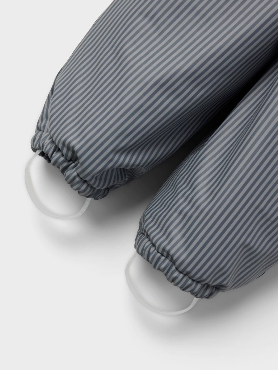 Lil' Atelier Mini LADRY10 Regnsett m/fôr - Ultimate Grey | Torgunns Barneklær AS