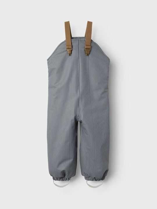 Lil' Atelier Mini LADRY10 Regnsett m/fôr - Ultimate Grey | Torgunns Barneklær AS