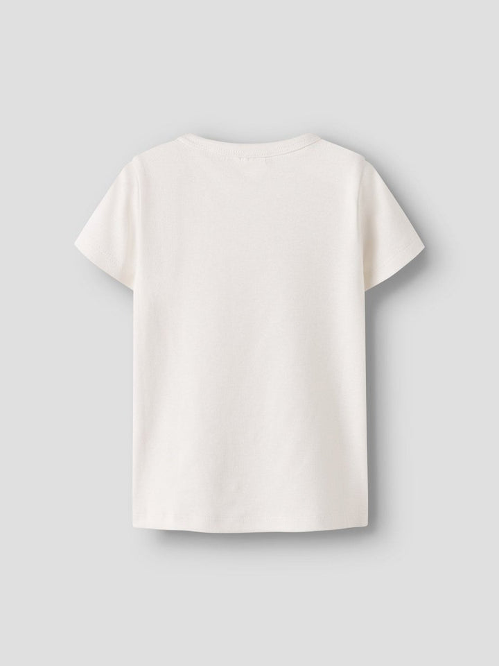 Lil Atelier Mini LALO TAP SLIM topp - Coconut Milk | Torgunns Barneklær AS