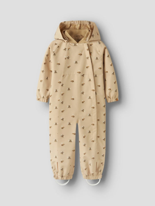 Lil' Atelier Mini LAMINT vanntett parkdress - Safari | BEE | Torgunns Barneklær AS