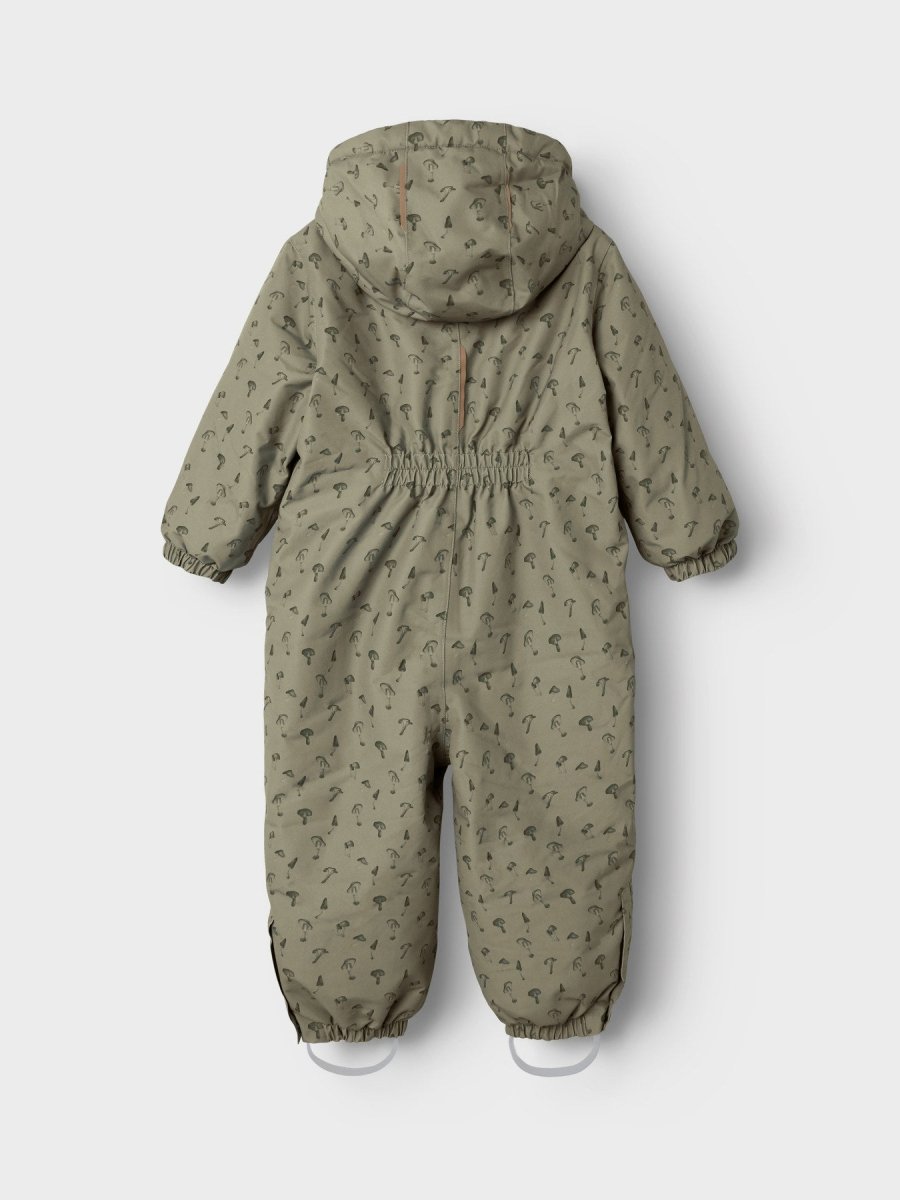 Lil' Atelier Mini LASNOW10 Vinterdress - Overland Trek | MUSHROOM | Torgunns Barneklær AS