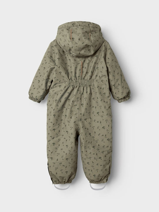 Lil' Atelier Mini LASNOW10 Vinterdress - Overland Trek | MUSHROOM | Torgunns Barneklær AS