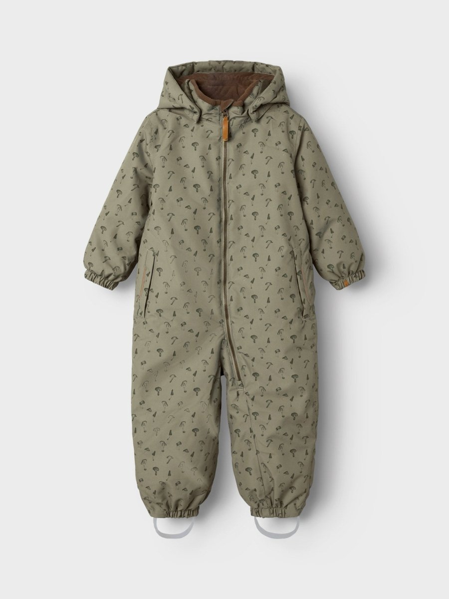 Lil' Atelier Mini LASNOW10 Vinterdress - Overland Trek | MUSHROOM | Torgunns Barneklær AS