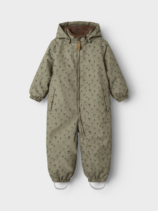 Lil' Atelier Mini LASNOW10 Vinterdress - Overland Trek | MUSHROOM | Torgunns Barneklær AS