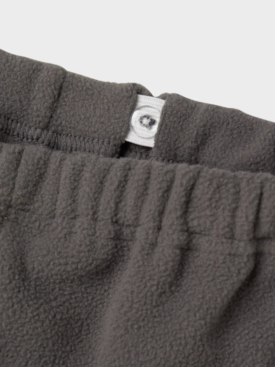 Lil' Atelier Mini LASPEKTRA FLEECE SET - Ultimate Grey | Torgunns Barneklær AS