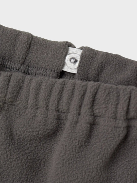 Lil' Atelier Mini LASPEKTRA FLEECE SET - Ultimate Grey | Torgunns Barneklær AS
