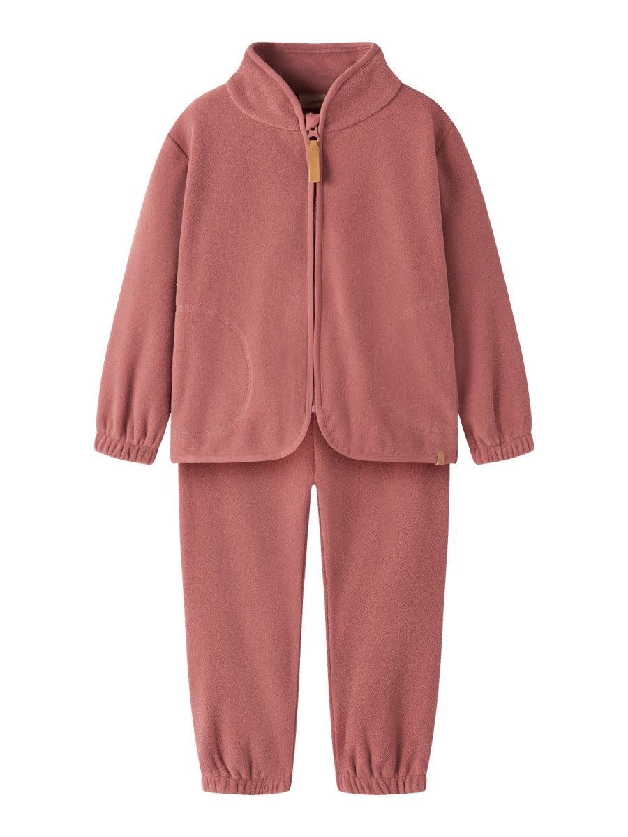 Lil' Atelier Mini LASPEKTRA FLEECE SET - Withered Rose | Torgunns Barneklær AS