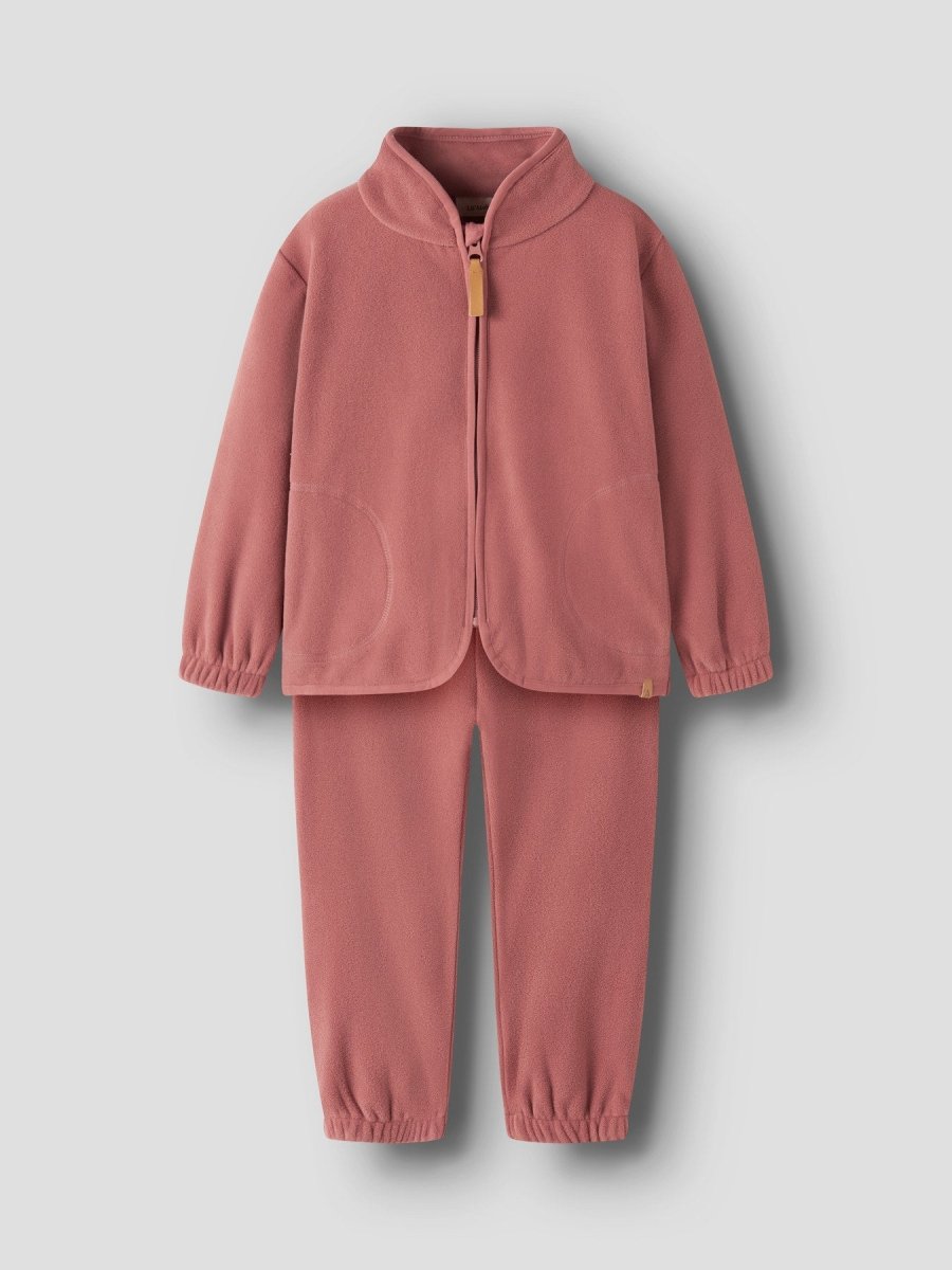 Lil' Atelier Mini LASPEKTRA FLEECE SET - Withered Rose | Torgunns Barneklær AS