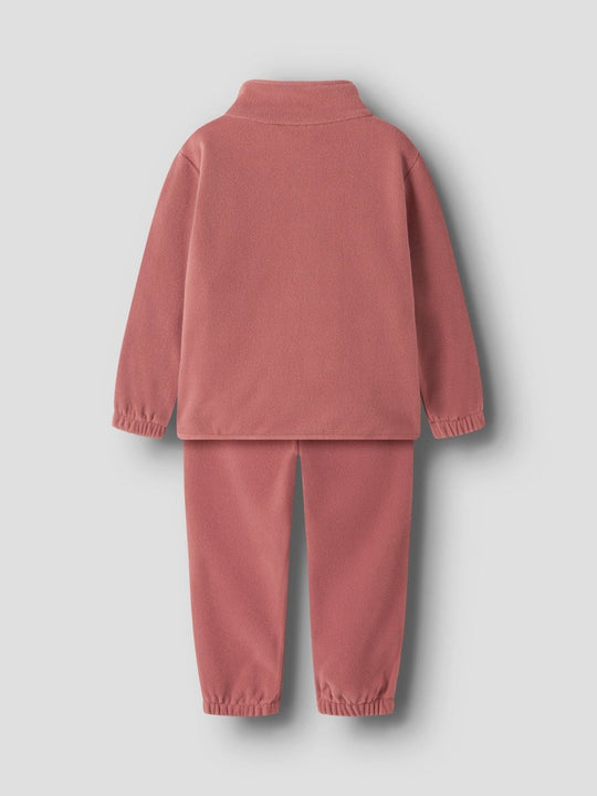 Lil' Atelier Mini LASPEKTRA FLEECE SET - Withered Rose | Torgunns Barneklær AS