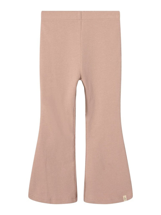 Lil' Atelier Mini LUNA BOOTCUT LEGGING - Misty Rose | Torgunns Barneklær AS