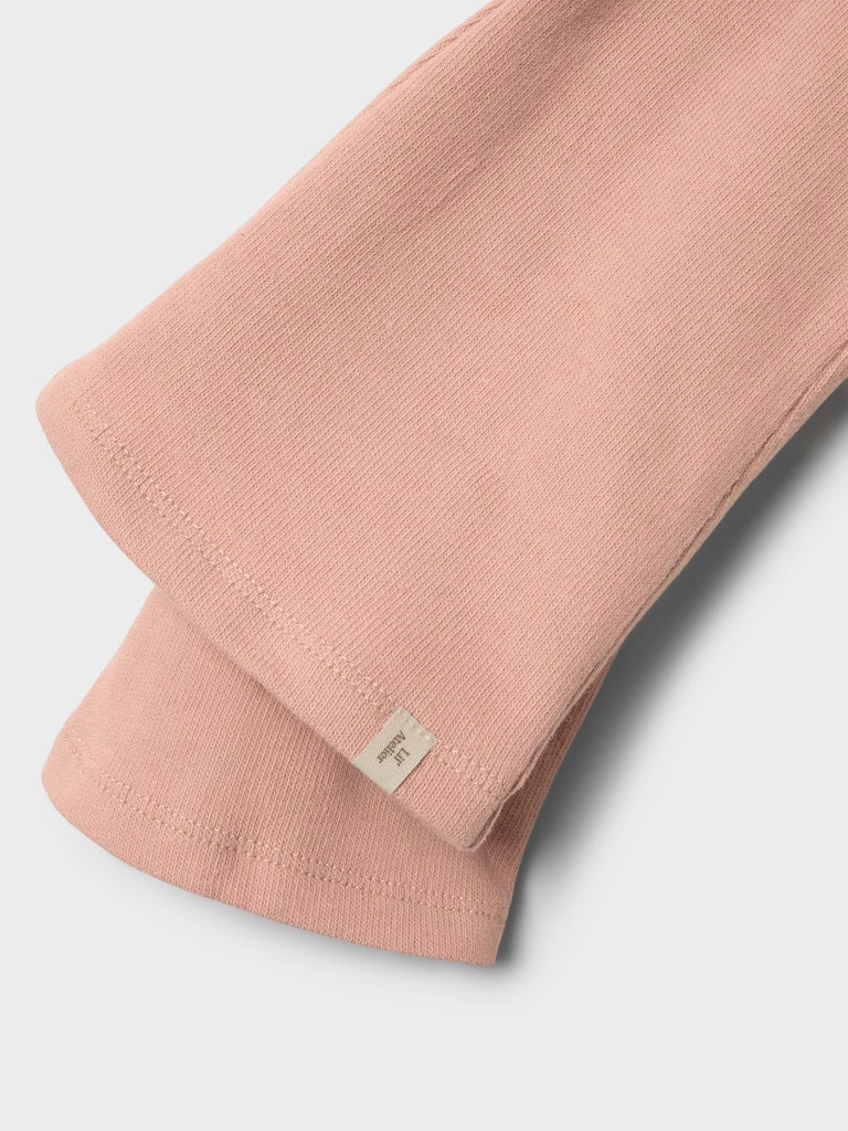 Lil' Atelier Mini LUNA BOOTCUT LEGGING - Misty Rose | Torgunns Barneklær AS