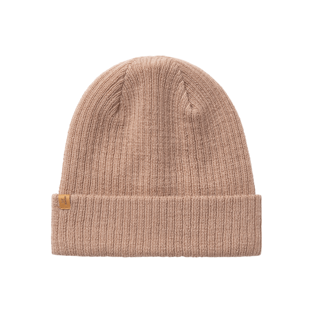 Lil' Atelier Mini NANSON KNIT HAT 1 - Rugby Tan | Torgunns Barneklær AS
