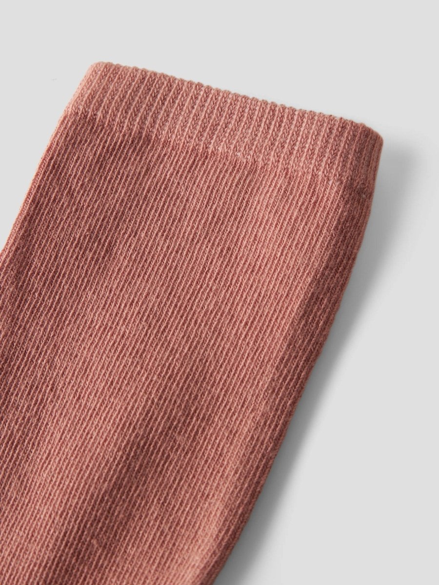 Lil' Atelier Mini NATANJA Antiskli Sokker - Withered Rose | Torgunns Barneklær AS