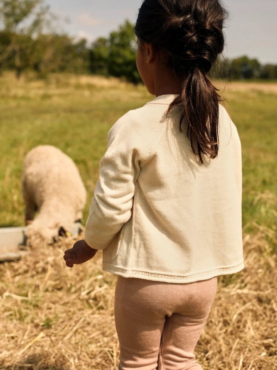 Lil' Atelier Mini NOEL NAB WOOL SLIM LEGGING - Roebuck | Torgunns Barneklær AS