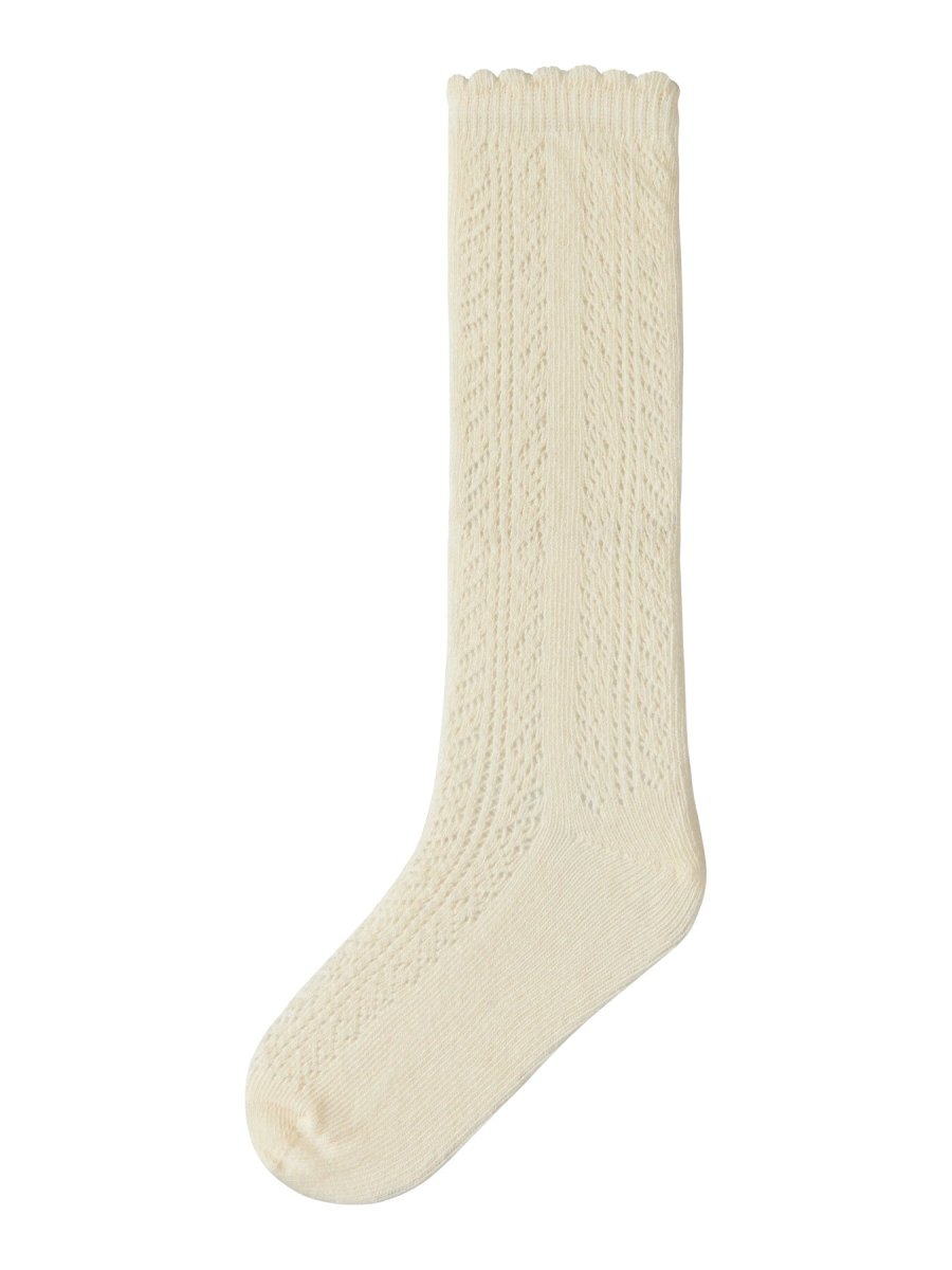 Lil' Atelier Mini OLAJA KNEE SOCK - Turtledove | Torgunns Barneklær AS