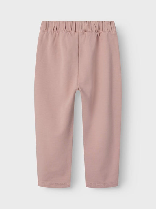 Lil' Atelier Mini OMADS LOOSE SWEAT PANT - Misty Rose | Torgunns Barneklær AS