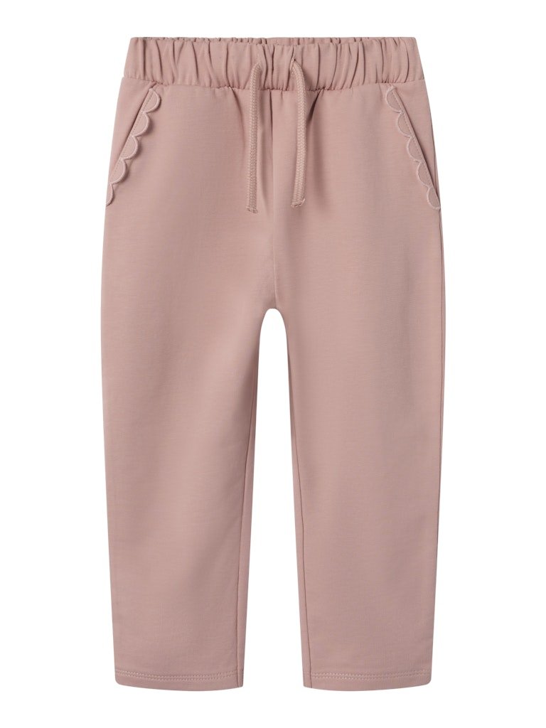 Lil' Atelier Mini OMADS LOOSE SWEAT PANT - Misty Rose | Torgunns Barneklær AS