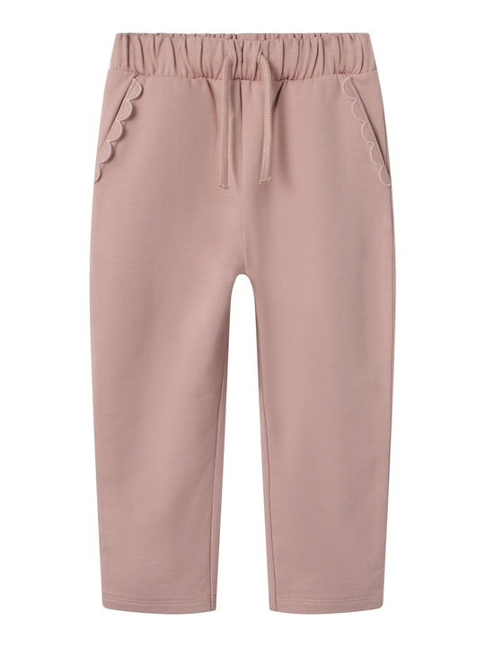 Lil' Atelier Mini OMADS LOOSE SWEAT PANT - Misty Rose | Torgunns Barneklær AS