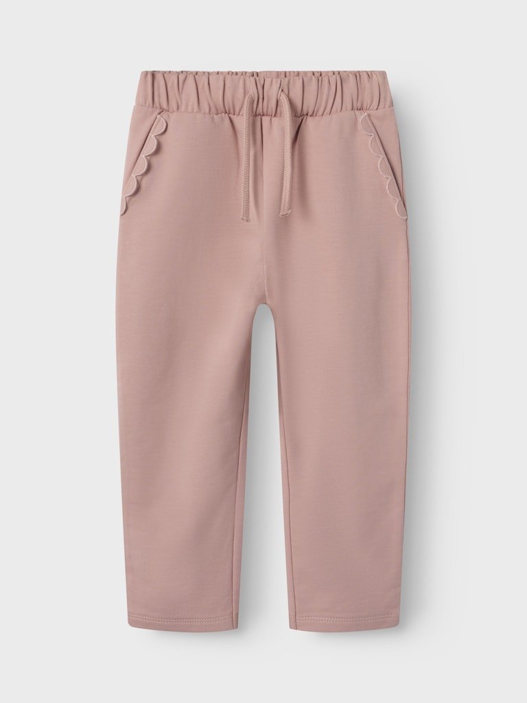 Lil' Atelier Mini OMADS LOOSE SWEAT PANT - Misty Rose | Torgunns Barneklær AS