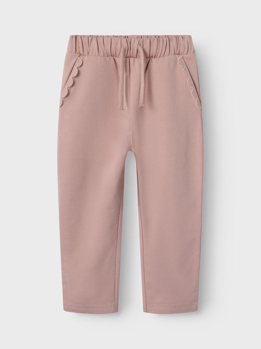 Lil' Atelier Mini OMADS LOOSE SWEAT PANT - Misty Rose | Torgunns Barneklær AS