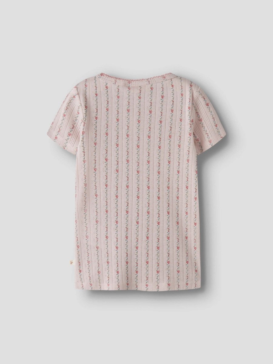 Lil Atelier Mini RACHELLO DAP SLIM topp - Morganite | Flower | Torgunns Barneklær AS