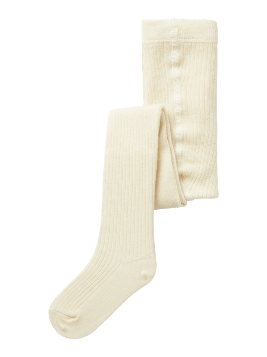 Lil' Atelier MINI RAKEL IBI PANTYHOSE WO/PO - Turtledove | Torgunns Barneklær AS