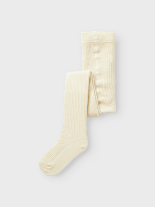 Lil' Atelier MINI RAKEL IBI PANTYHOSE WO/PO - Turtledove | Torgunns Barneklær AS